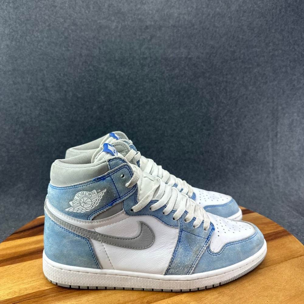 Nike Air Jordan 1 Retro High OG Hyper Royal/Smoke Grey/White 555088-402 Mens 9.5